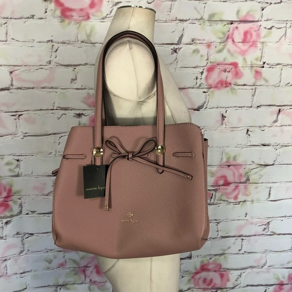 Nanette lepore NWT arabelle shoulder bag in mauve - Picture 2 of 8